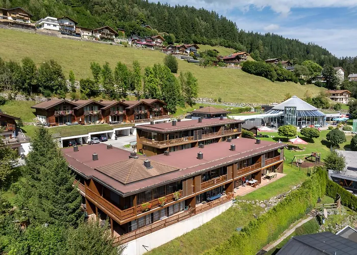 Tatil Evi Schoeneben Haus Sonneck Wald im Pinzgau